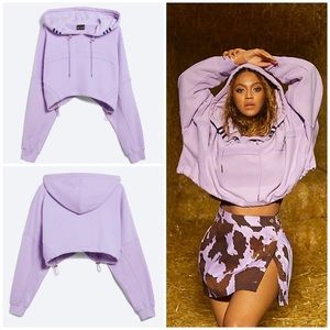 Beyonce Ivy park RODEO crop hoodie
